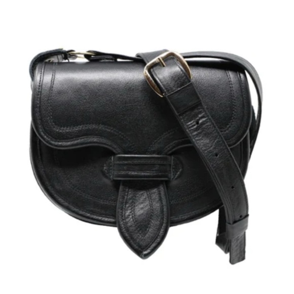 other Handbags - 100% Leather Columbia Carriel Leather Crossbody Handbag in Black